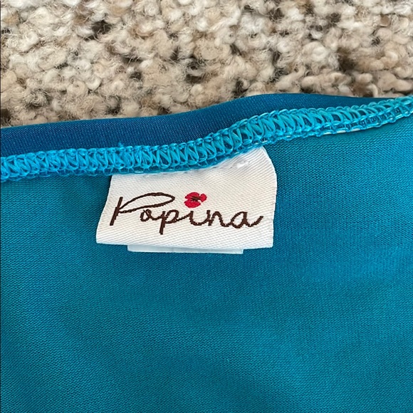 Teal bathing suit bottoms - Picture 3 of 3